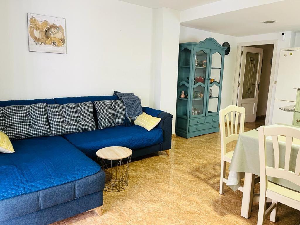 Beachfront Apartment With A Private Garden On The Ground Floor Moncófar Dış mekan fotoğraf